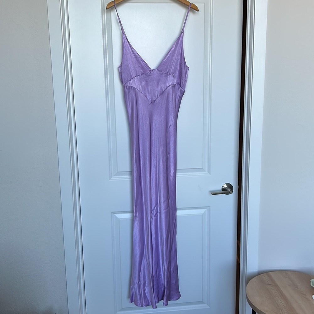 Bardot Capri Slip Dress - Lilac